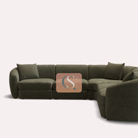 Nora 7 Seat Corner Modular Cosy Sofa