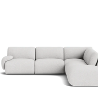 Willow 6 Seat Corner Modular with Ottoman