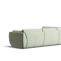 Willow 6 Seat Corner Modular with High Arms & Ottoman