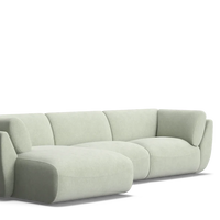 Willow 3 Seat & Chaise with High Arms