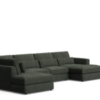 Federal 7 Seat Corner Terminal with Chaise