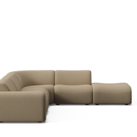 Osier 6 Seat Corner Modular with Ottoman