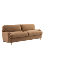 Daphnis Camel Velvet Sofa Bed Large 3-Seater