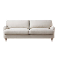 Daphnis Oatmeal Fabric Sofa 3-Seater