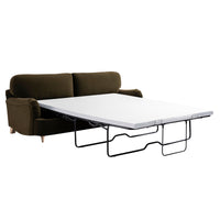 Daphnis Seaweed Velvet Sofa Bed Large 3-Seater