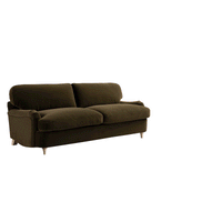 Daphnis Seaweed Velvet Sofa Bed Large 3-Seater