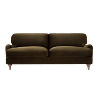 Daphnis Seaweed Velvet Sofa 3-Seater