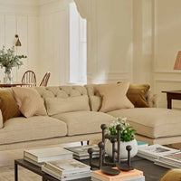Earl Grey Corner Sofa with Chaise