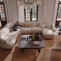 Aura Corner Modular Sofa with Right Chaise