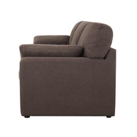 Cairo Feather 3 Seater Sofa - Chocolate