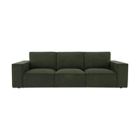 Brooklyn 3 Seater Sofa - Dark Olive