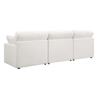 Cairo Feather 3 Seater Sofa - Vanilla