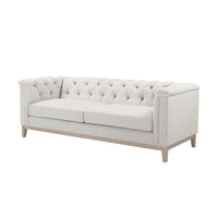 Chesterfield 3 Seater Sofa - Natural Stripe