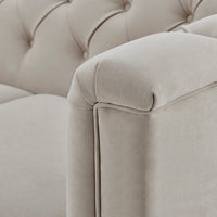 Chesterfield 3 Seater Sofa - Stone