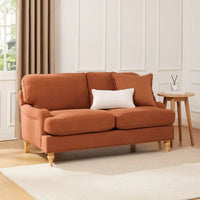 Hampshire 2 Seater Sofa - Burnt Orange