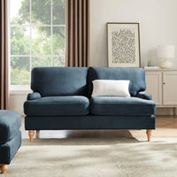 Hampshire 2 Seater Sofa - Mid Blue