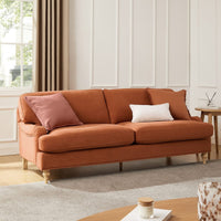 Hampshire 3 Seater Sofa - Burnt Orange