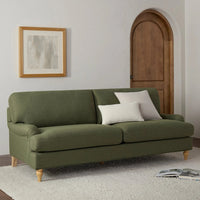 Hampshire 3 Seater Sofa - Woven Green