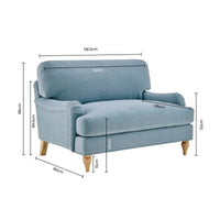 Hampshire Loveseat - Blue