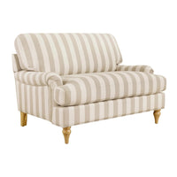 Hampshire Loveseat - Natural Stripe