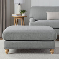 Hampshire Pouffe - Mid Grey