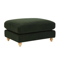 Hampshire Pouffe - Olive Green