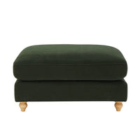 Hampshire Pouffe - Olive Green
