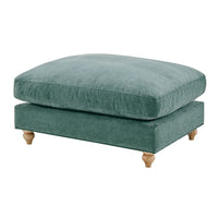 Hampshire Pouffe - Sea Green