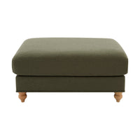 Hampshire Pouffe - Woven Green