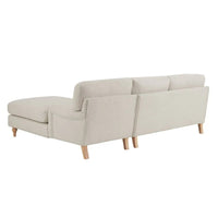 Hampshire Right Hand Chaise Sofa - Beige