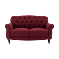 Hebden 2 Seater Sofa - Berry