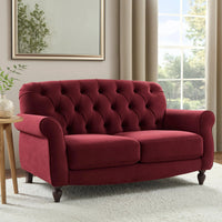 Hebden 2 Seater Sofa - Berry