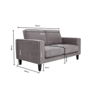 Soho 2 Seater Sofa - Grey