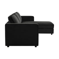 Soho Right Hand Chaise Sofa - Ink