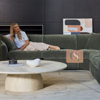 Nora 7 Seat Corner Modular Cosy Sofa