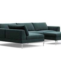 Plaza Modular Sofa with Chaise and Ottoman