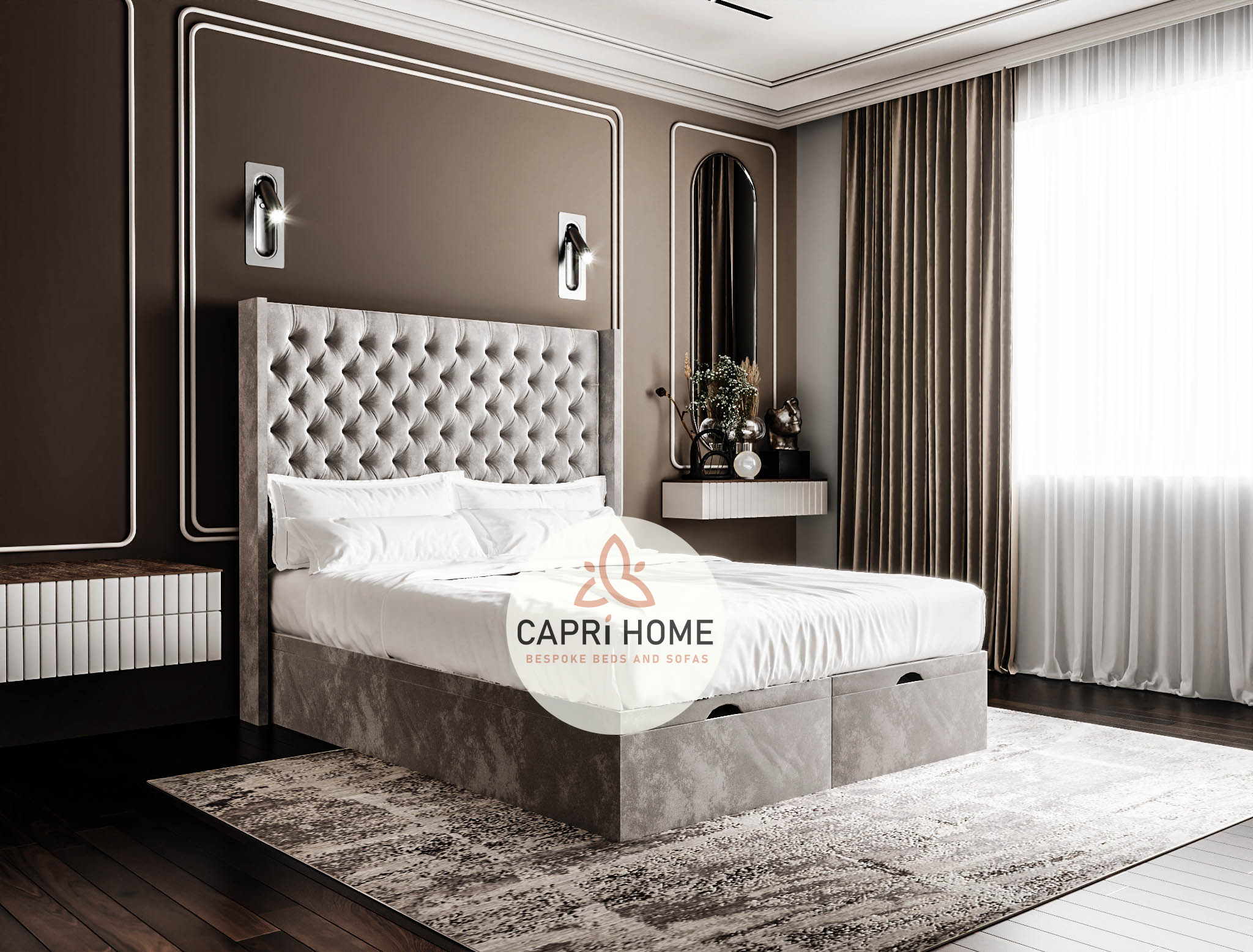 Capri queen on sale plush mattress