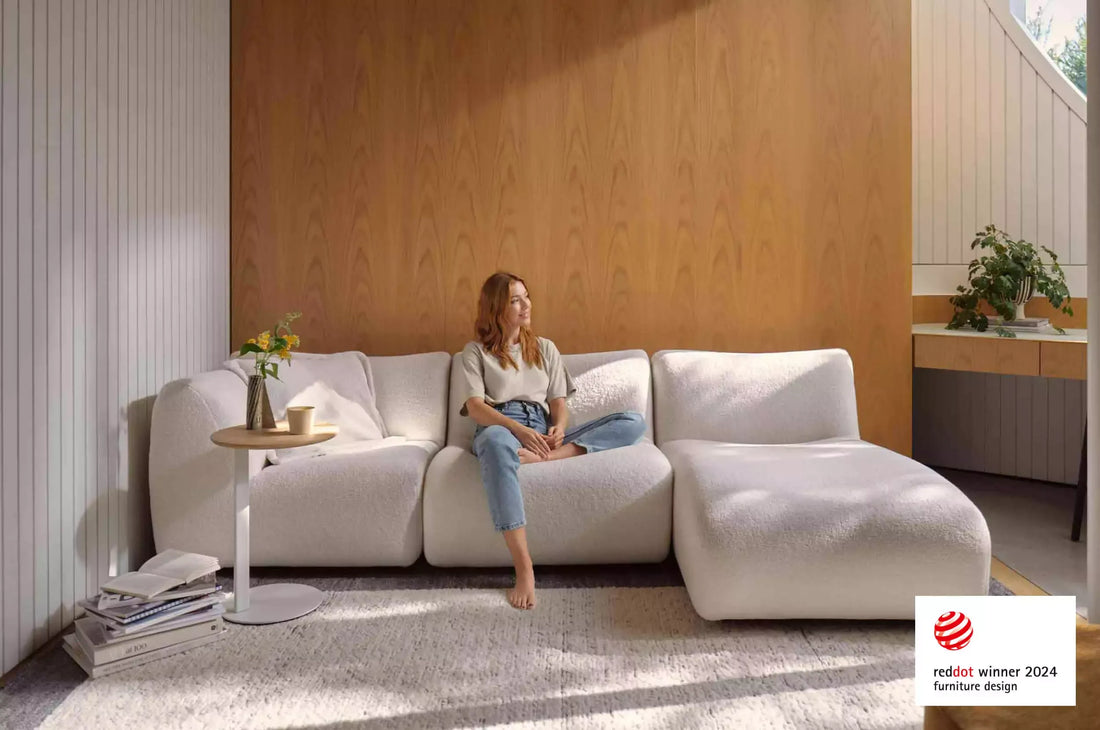 1977 Modular Sofa with Chaise