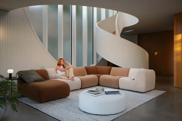 1977 Modular Corner Sofa with Chaise