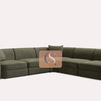 Nora 7 Seat Corner Modular Cosy Sofa