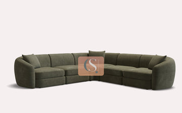 Nora 7 Seat Corner Modular Cosy Sofa