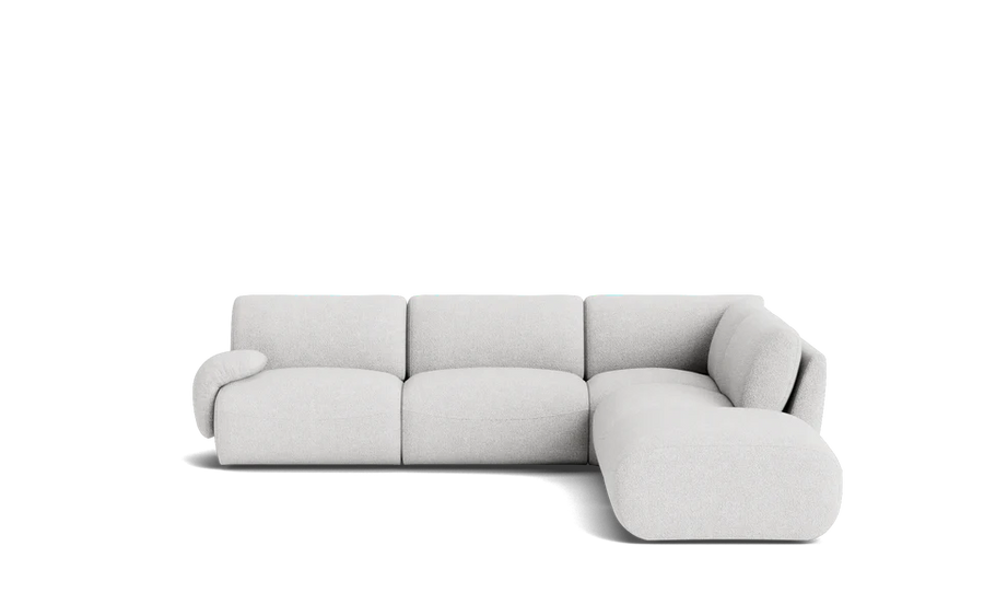 Willow 6 Seat Corner Modular with Ottoman