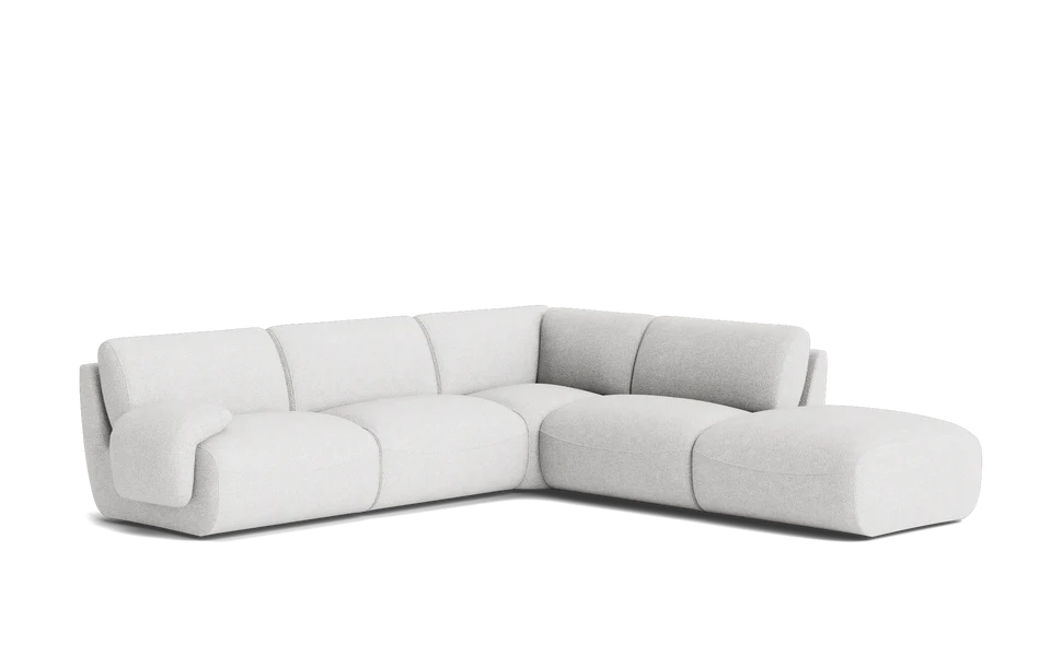 Willow 6 Seat Corner Modular with Ottoman