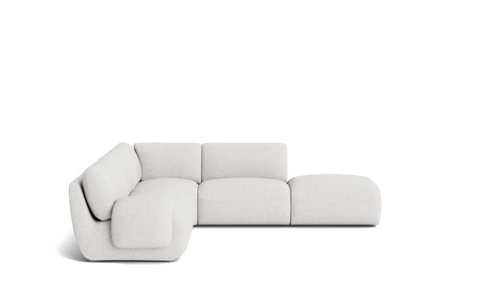 Willow 6 Seat Corner Modular with Ottoman