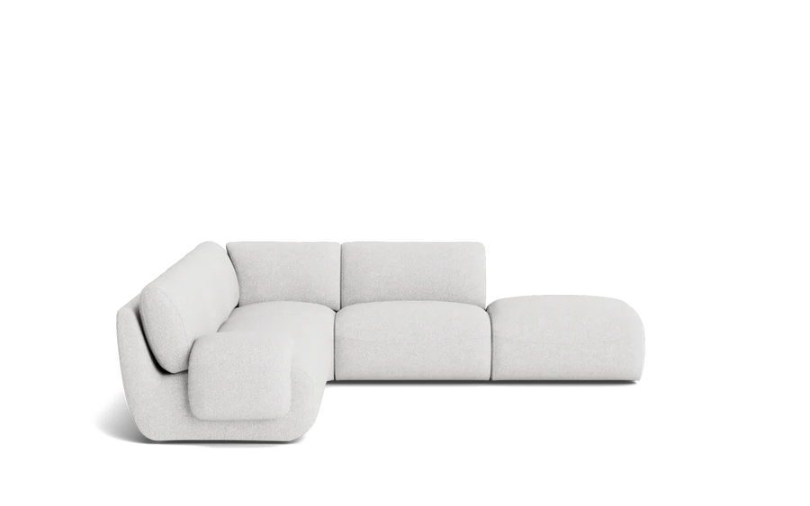 Willow 6 Seat Corner Modular with Ottoman