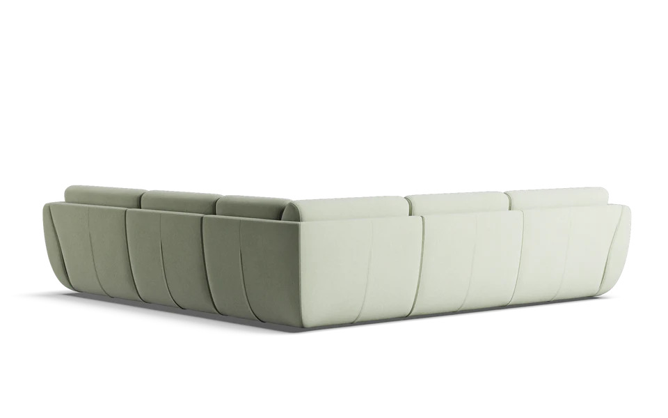 Willow 7 Seat Corner Modular with High Arms