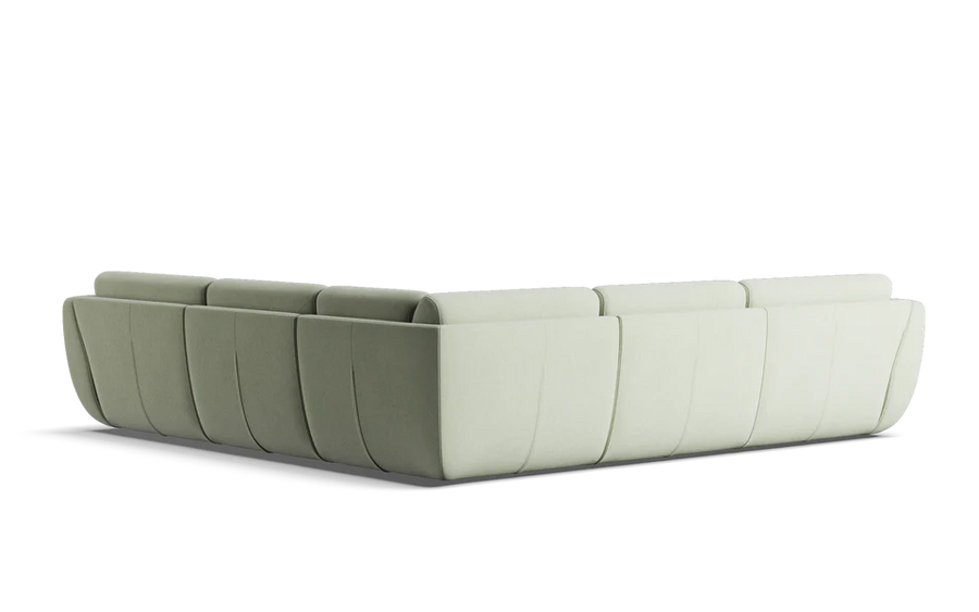 Willow 7 Seat Corner Modular with High Arms