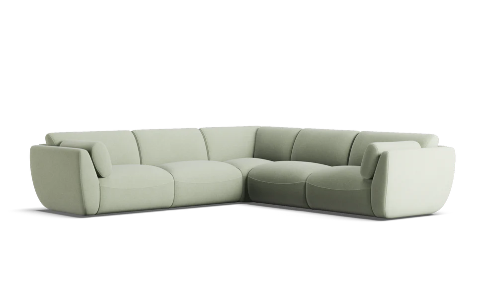 Willow 7 Seat Corner Modular with High Arms