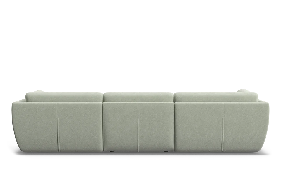 Willow 3 Seat & Chaise with High Arms