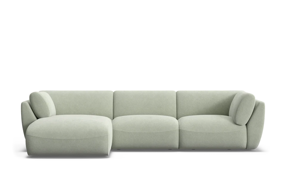 Willow 3 Seat & Chaise with High Arms